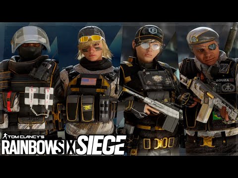 4 NEW Pro League Regional Sets In-Game Review! Rainbow Six Siege Crystal Guard New Bundles OUT NOW