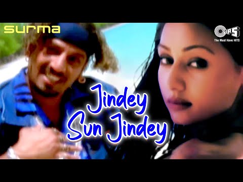 Jindey Sun Jindey | Jazzy B Ft. Mahek Chahal | Sukshinder Shinda | Surma | 90s Punjabi Hits