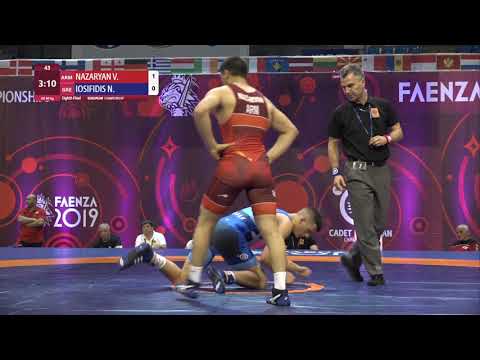 1/8 GR - 80 kg: V. NAZARYAN (ARM) v. N. IOSIFIDIS (GRE)