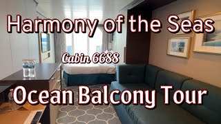 Harmony Of The Seas Cabin 6688 Ocean Balcony Tour