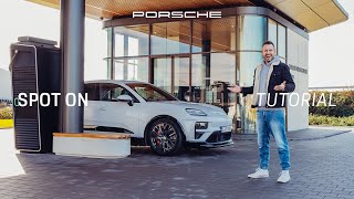 Porsche How to use a Porsche Charging Lounge Tutorial | Spot On