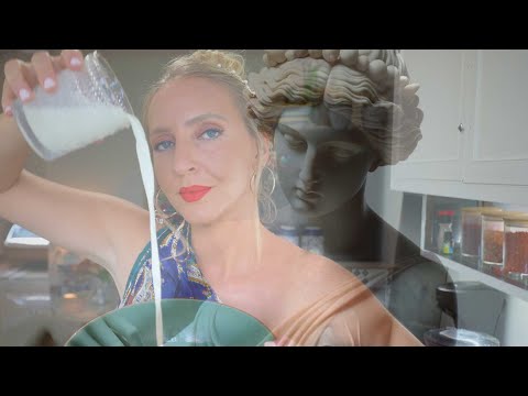 🍇✨ Aphrodite, the Greek goddess of love and beauty, had a sweet side too, like dragon fruit crepes.