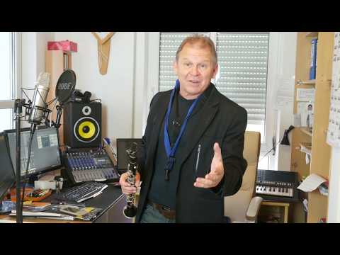 Klarinette lernen  Clarinet richtig cool spielen--Backingtracks/Noten Clarinet Coach Stefan Lamml