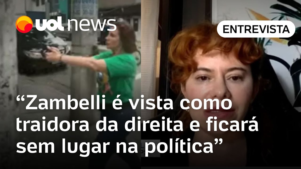 Carla Zambelli ficará sem lugar na política e sem apoio de bolsonaristas, diz professora