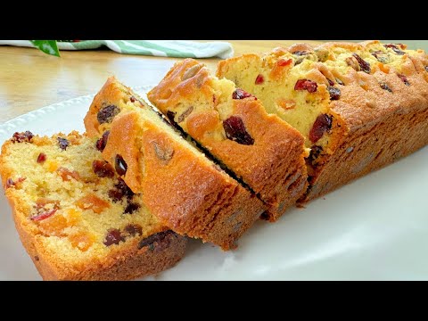 Best Fruit Cake Recipe 🎄 Simple and Quick - Easy Christmas Cake recipe! Cake in 5 minutes
