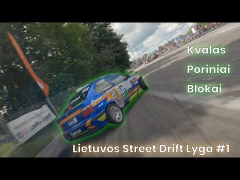 Lithuania Drift championship (2022-06-11) Street 1 stage.