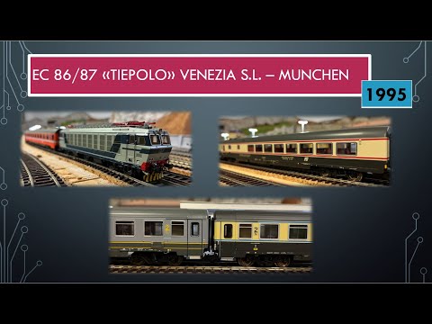 E652 ACME 60608 Eurocity 86 - 87 "TIEPOLO" da Venezia a Monaco di Baviera con