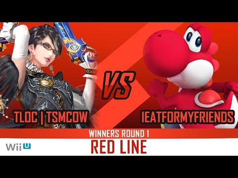 Red Line Smash 42 - TLOC | TSMCow (Bayonetta) Vs. IEatForMyFriends (Yoshi)