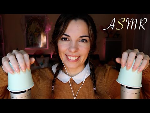ASMR FR ~ Hop ! Au Dodo avec les Nouveaux Micros 💤 MK4 Sennheiser 🎙️ Fluffy, Chiffon, Gobelets...