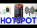 How to Set Up Mobile Hotspot on iPhone 14 Pro Max - Create WiFi Hotspot