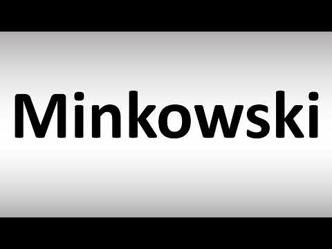 How to Pronounce Minkowski
