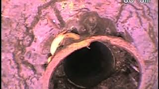 64_（超速回転クリーナー）マッドサイクロンMINI φ100エフロ清掃（施工前、施工後）