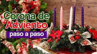 Tutorial corona de adviento