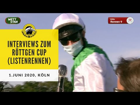 Vollblut Bayern: Interviews zum Münchner Sieg im Röttgen Cup (Listenrennen)