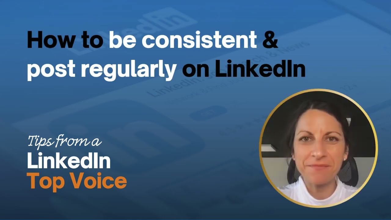 LinkedIn Top Voice (18K+ Followers) reveals how to use ContentIn for consistent posting video thumbnail
