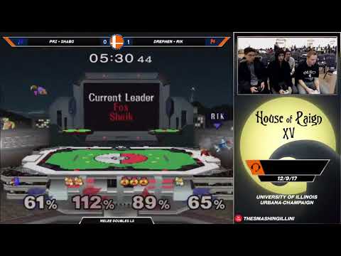 [House of Paign XV] PRZ + Shabo (B) vs. Drephen + Rik (R) SSBM Doubles