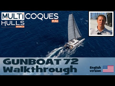 GUNBOAT 72 Catamaran - Walkthrough - Multihulls World
