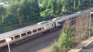 preview picture of video 'Amtrak Acela Express #2172 Northbound Through Hamilton, NJ'