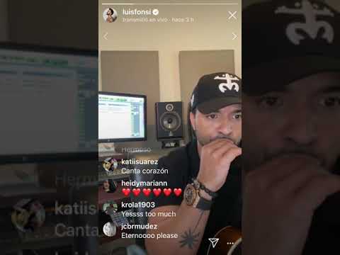 Luis Fonsi canta ‘Bachata Rosa’ de Juan Luis Guerra (10-04-2020)