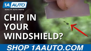 How to Fix Windshield Chips Yourself
