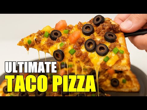 Ultimate TACO PIZZA Recipe Without Tortillas Will Surprise You!