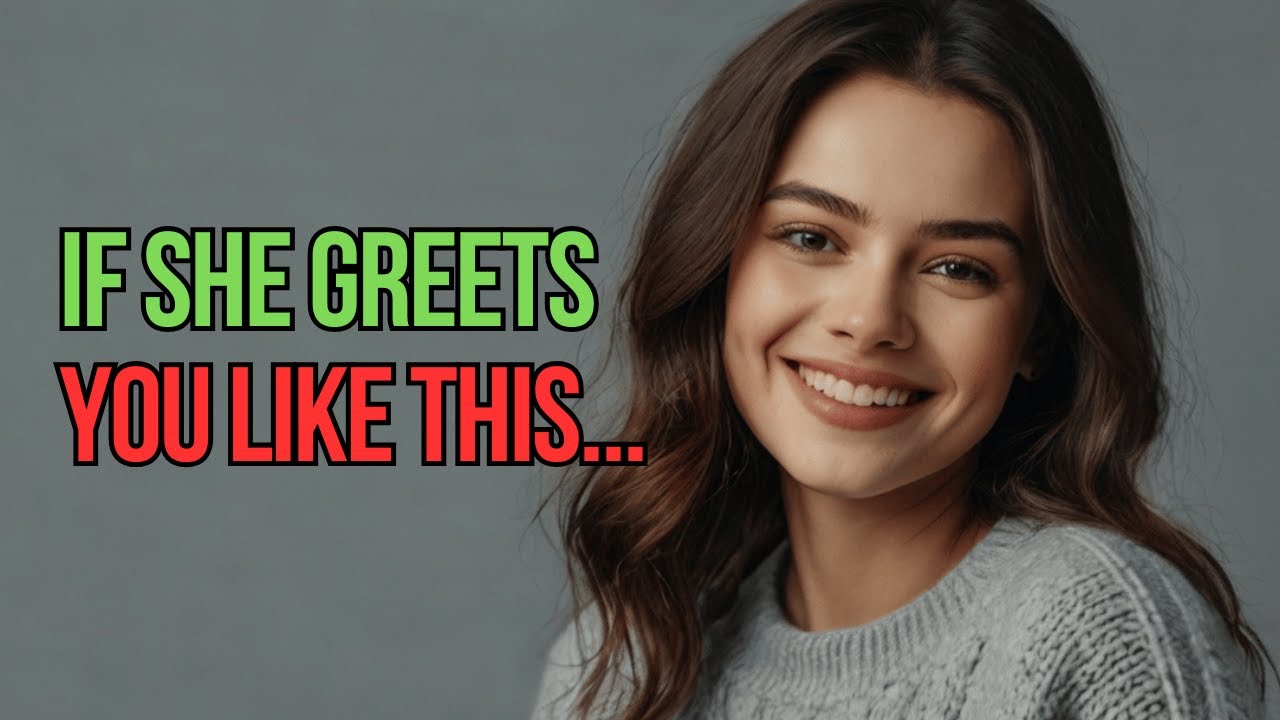 When a Woman Greets You Like THIS, She’s Head Over Heels for You | Psychology Insights