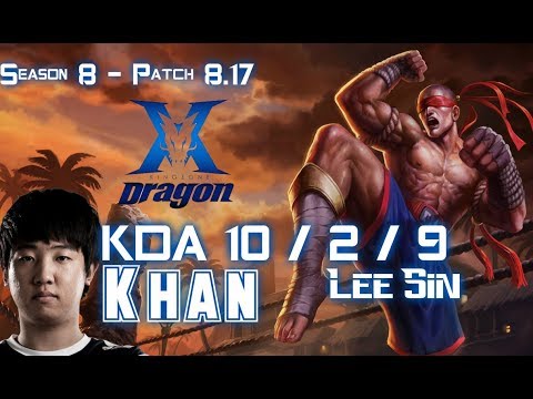 KZ Khan LEE SIN vs TALIYAH Jungle - Patch 8.17 KR Ranked