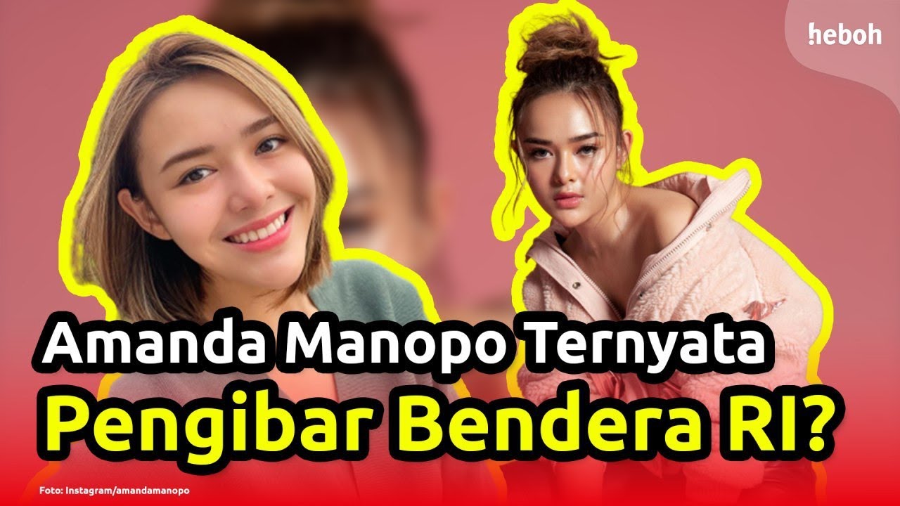Amanda Manopo Ternyata Mantan Pengibar Bendera RI??