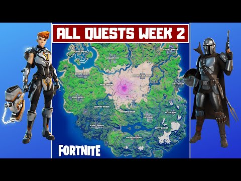 All Week 2 Quests Challenges Guide! - Fortnite Chapter 2 Season 5