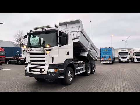 Scania R560 V8 6x4 Kipper Big Axle Full Steel Euro 5 Only 414Tkm! our ref 30891