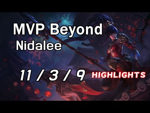 MVP Beyond Nidalee 11/3/9 | Highlights