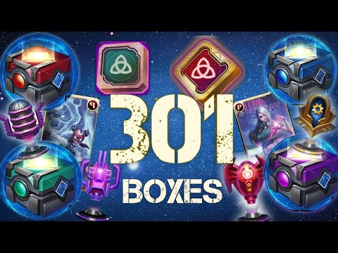 [MFF] Opening 301 Story Fragments Chests!!! CTPs , Pcards , Odins Blessings