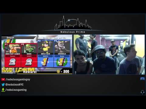 Nebulous Prime Sm4sh #47 Doubles: Winners - Semis: Glitch & Bankai vs. Venia & NinjaLink