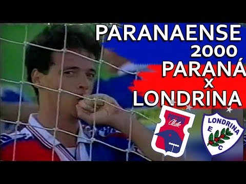 Gols Paraná Clube 2 x 3 Londrina - Paranaense 2000 (29/04/2000)