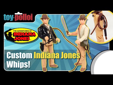 Custom Vintage Kenner Indiana Jones Whips - Toy Polloi