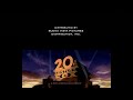 Distributed By Buena Vista Pictures 20th Century Fox 2004 Logos