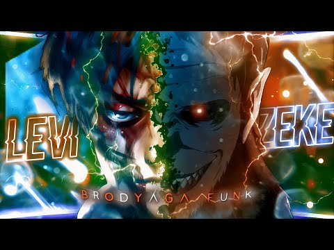 Levi VS Zeke "Attack On Titan" - Brodyaga Funk [Edit/AMV] | Alight Motion Free Preset