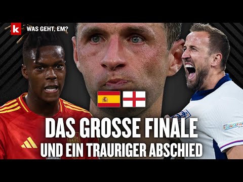 Wo Müller fehlen wird - und wo nicht | Dazu: Prognose zum Finale Spanien - England | Was geht, EM?