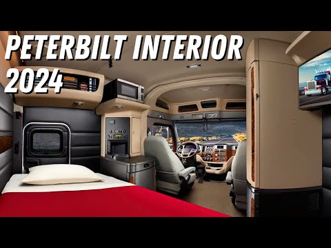 THE NEW Peterbilt 589 Interior: A Timeless Classic Refined