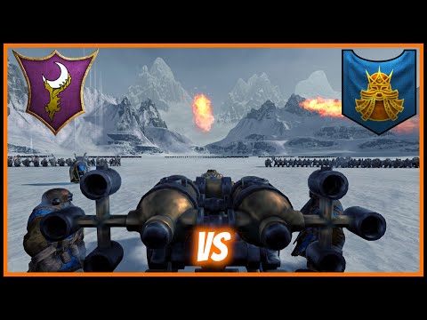 Let the Flames Fly! | Dwarfs vs Dark Elves Multiplayer Battle - Total War: Warhammer 2