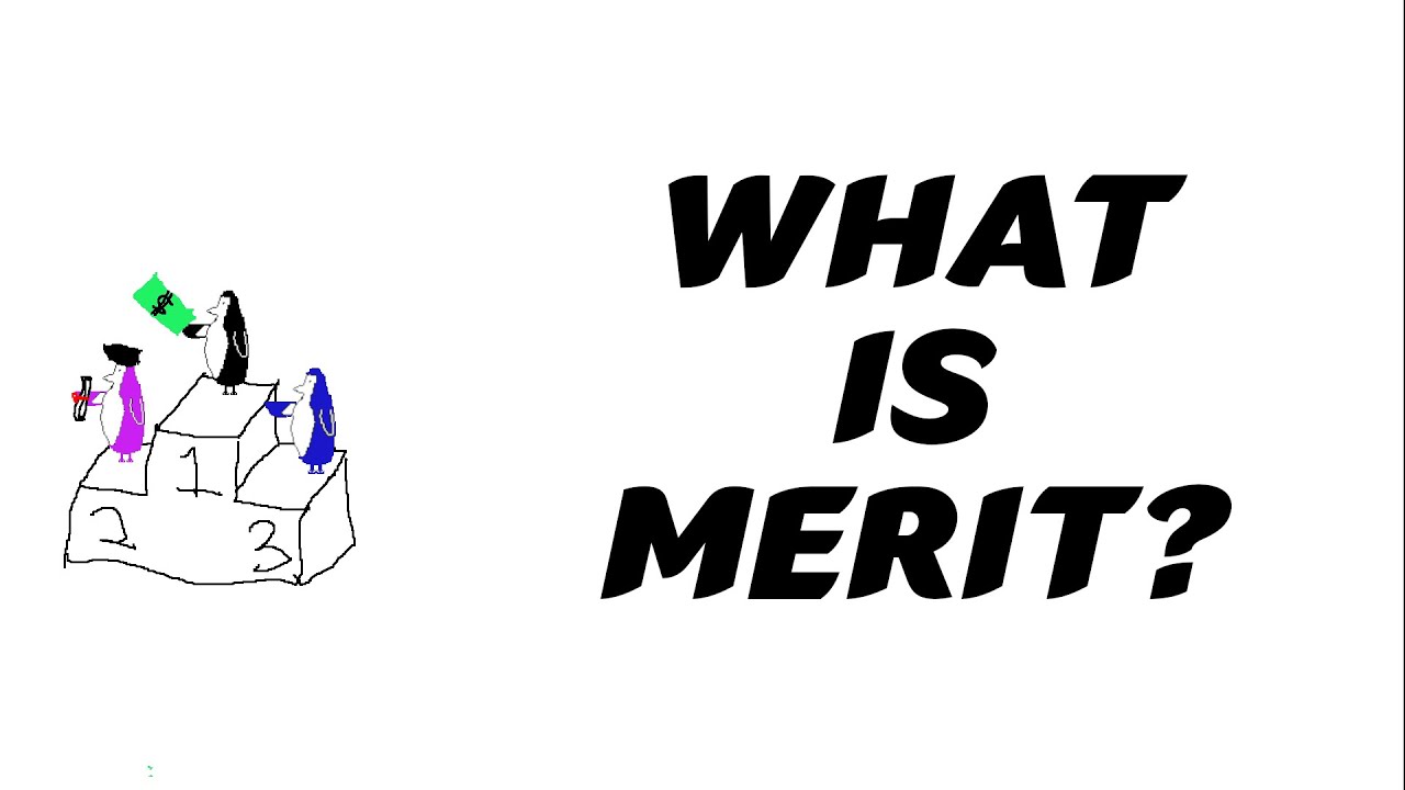 Meritocracy is bad and impossible