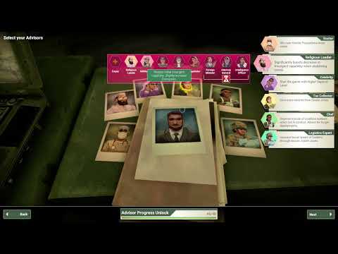 Rebel Inc: Escalation Mega Brutal Guide Series Episode #1: Advisor Guide