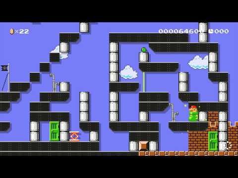 Mario Adventure! ⚡️ by babsi ⚡️ SUPER MARIO MAKER Raw GAMEPLAY