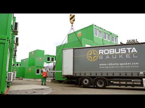 ConFlex - Baustellen-Container SICHER versetzen
