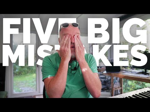 5 BIG Mistakes people make writing music ......[and how to FIX them!]