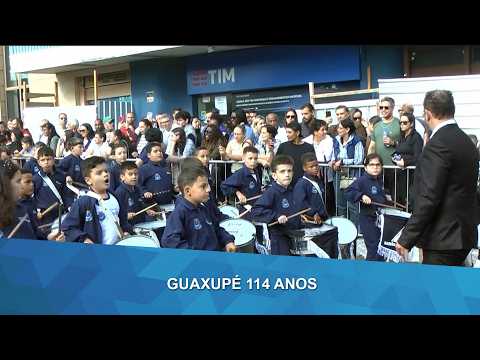 Desfile cívico reúne estudantes e comunidade nas comemorações dos 114 anos de Guaxupé