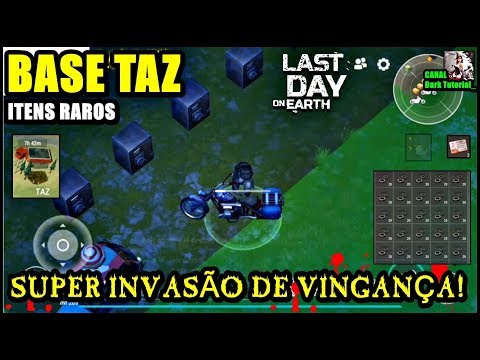 ●SUPER INVASÃO DE VINGANÇA! BASE TAZ 😱 ITENS RAROS - Last Day On Earth