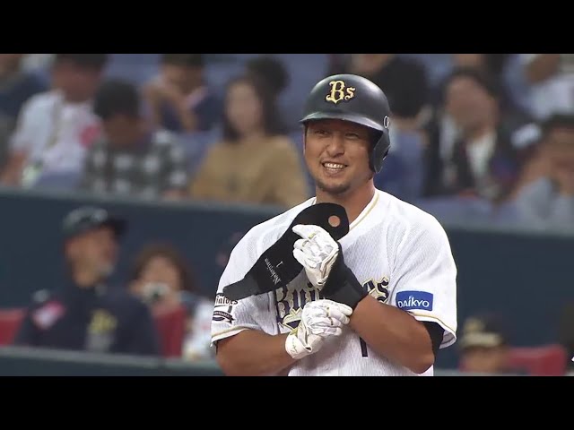 【4回裏】 ベテランの意地!! バファローズ・中島が1軍昇格即スタメン起用に応えるタイムリー!! 2018/6/14 Bs-C