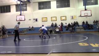 preview picture of video 'Heavyweight middle school wrestling, 1-0 UNDEFEATED 2014 school year'