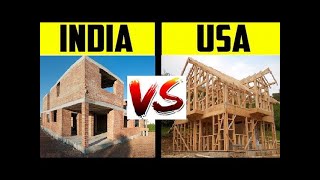 How Houses are BUILT in America - and Why It's Different Than in India